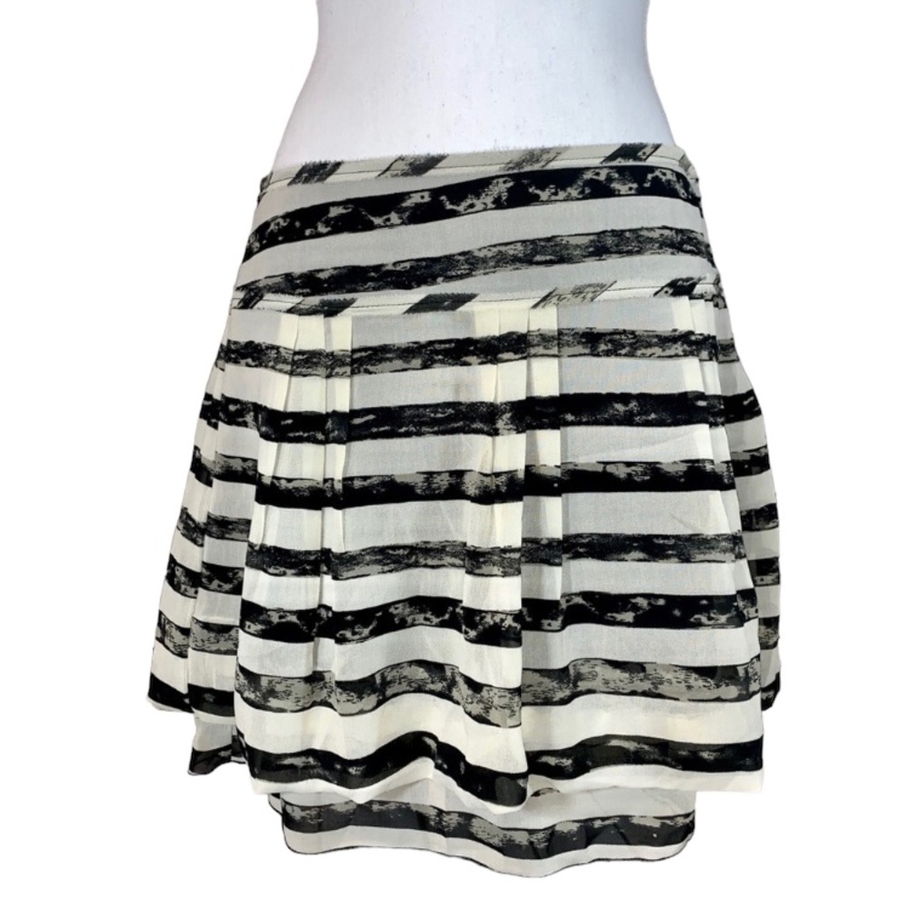 GAP Striped Tiered Gauzy Skirt Sz 2